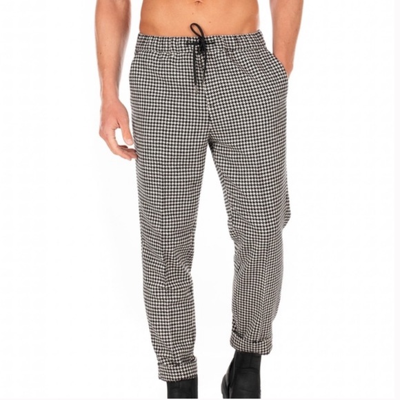 Scotch & Soda Other - Scotch & Soda Houndstooth Taper Fit Wool Fave Jogger Pants